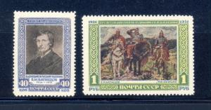 Russia 1594 & 1595 mnh complete set