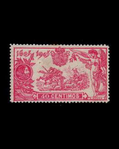 VINTAGE:SPAIN 1905 OG BARELY HINGED SCOTT # 292 $ 85 LOT # VSWSP1905-106