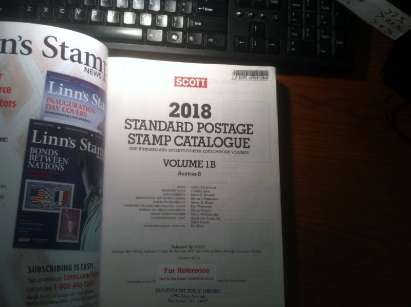 Scott Stamp Catalog 2018 Volume 1A & 1B - US, UN & Countries A-B