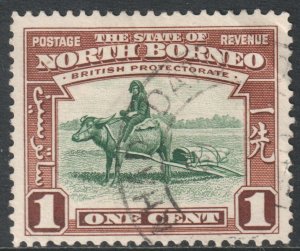 North Borneo Scott 193 - SG303, 1939 Pictorial 1c used