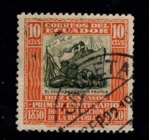 Ecuador Scott 308 Used ship stamp