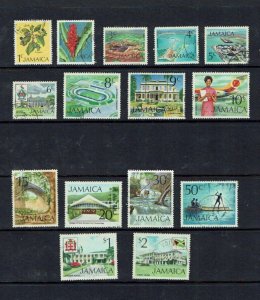 Jamaica: 1972 Definitive set, various themes, Good Used