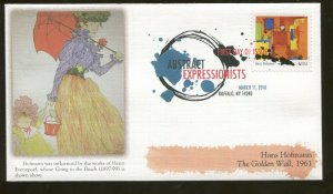 2010 Buffalo New York - Abstract Expressionists - Hans Hofmann - Fleetwood FDC