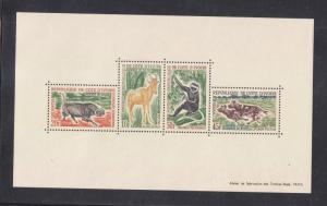 Ivory Coast Scott #210a S/Sheet MH