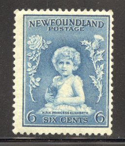 Newfoundland Scott 192 MNHOG - 1932 Princess Elizabeth - SCV $14.60