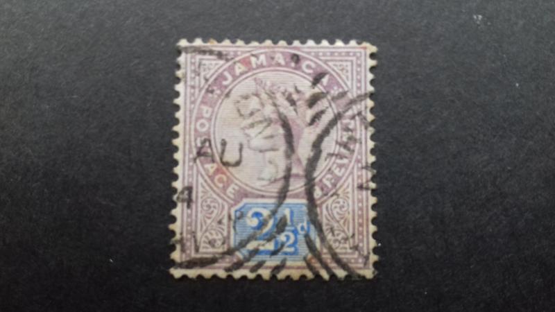 Jamaica 1891 Queen Victoria Used