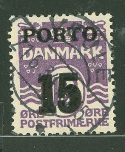 Denmark #J38 Used Single