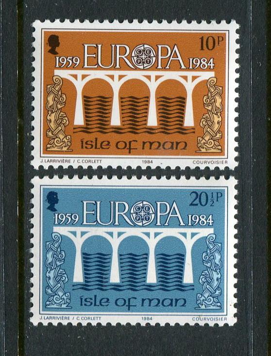 Isle Of Man #260-1 MNH 1984 Europa