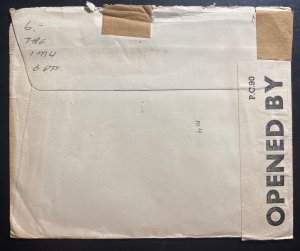 1943 London England Institute Of Chemistry Censored Cover to London Canada