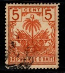 Haiti - #35 Coat of Arms  - Used