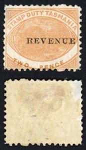 Tasmania 2d Stamp Duty opt Revenue MISPLACED VALUE TABLET