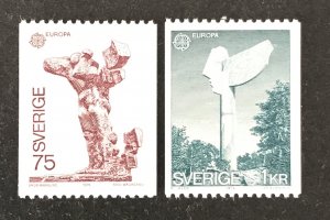 Sweden 1974 #1049-50 MNH, CV $3.35