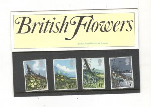 GREAT BRITAIN PRESENTATION PACK MNH: BRITISH FLOWERS