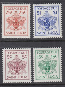 St Lucia J17-J20 MNH VF