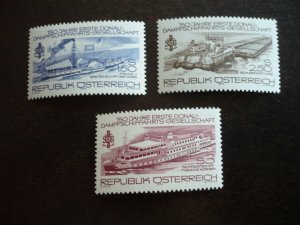 Stamps - Austria - Scott# 1114-1116 - Mint Never Hinged Set of 3 Stamps