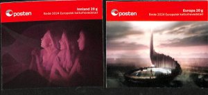 Norway 2024, Bodö, European Cultural Capital, 2 booklets, MNH