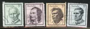 Australia Scott 446-449 Used 1968 set