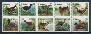 [116329] El Salvador 1999 Birds v�gel oiseaux ducks MNH