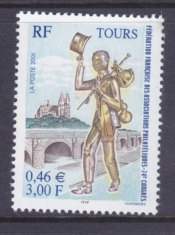 France 2826 MNH 2001 French Federation of Philatelic Associations 74th Congress