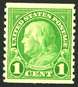 U.S. #597 MINT OG NH