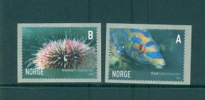 Norway - Sc# 1484-5. 2006 Marine Life. MNH $3.75.