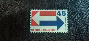 US Scott # E22; 45c Special Delivery from 1969; MNH, og; VF centering