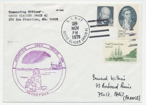 Cover / Postmark USA 1979 Antarctic Expedition - Operation Deep Freeze