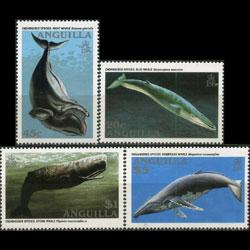 ANGUILLA 1995 - Scott# 933-6 Whales Set of 4 NH