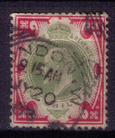 Great Britain Scott #138a Used London CancellationSurfaced Paper (Sg 259) F-VF