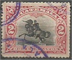 GUATEMALA, 1902, used 2c, Statue of Justo, Scott 215