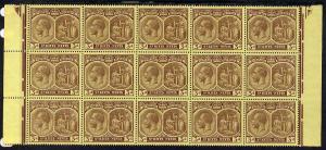 St Kitts-Nevis 1920-22 KG5 MCA Medicinal Spring 3d purple...