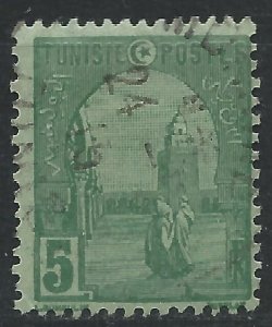 Tunisia 1906 - 5c Kairouan Mosque - SG33 used