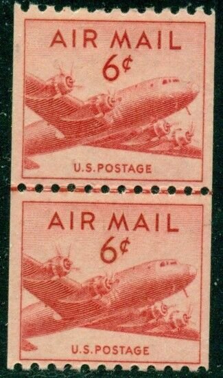 SCOTT # C-41 LINE PAIR, MINT, OG, NH, FINE-VERY FINE, GREAT PRICE!