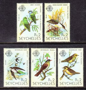 Seychelles 425-429 Birds MNH VF