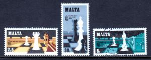 Malta - Scott #577-579 - MH/Used - SCV $2.20