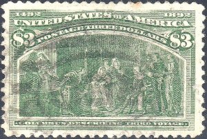 U.S.  243 Used VF App. Light Ccl. (51022) 