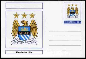 CHARTONIA, Fantasy - Manchester City - Postal Stationery Card...