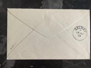 1929 Croydon England to Galway Ireland airmail First Flight Cover FFC