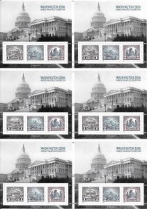 $8.00 Washington 2006 World Philatelic Exhibition, Sc #4075, MNH Sht/6 (49109)