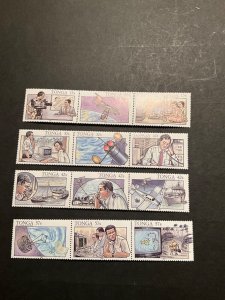Stamps Tonga Scott #783-6 never hinged