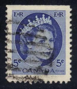 Canada #341 Queen Elizabeth II; Used