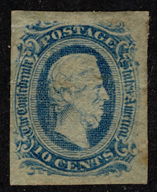 US #CONFEDERATE US #11 VF/XF mint full gum hinged, four nice margins,  great ...