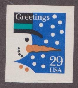 2803 Snowman  F-VF MNH single