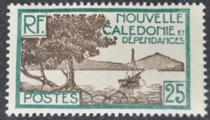 DYNAMITE Stamps: New Caledonia Scott #143  UNUSED