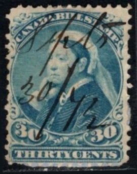 Early Canada Revenue Queen Victoria Bill Stamp Value Pack Lot/32 Mixed Condition