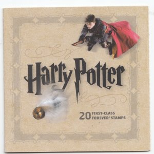 United States 2013 Sc#4825-4844 Harry Potter souvenir booklet of 20 MNH