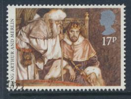 Great Britain  SG 1294 SC# 1115 Used / FU with First Day Cancel - Arthurian L...