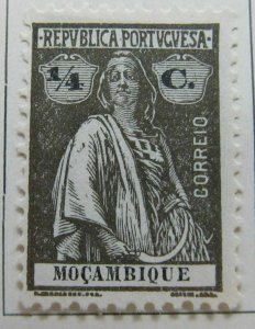 Mozambique Portuguese Colony 1914 1⁄4c 12x111⁄2 MNG P. Liso A4P43F29-