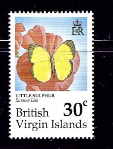 Virgin Is 716 MNH 1991 Butterflies