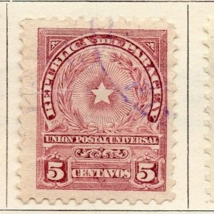 Paraguay 1913 Early Issue Fine Used 5c. 147498